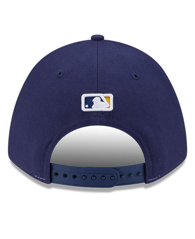 Men's Gold/Navy Milwaukee Brewers Player Replica 9Forty Adjustable Hat