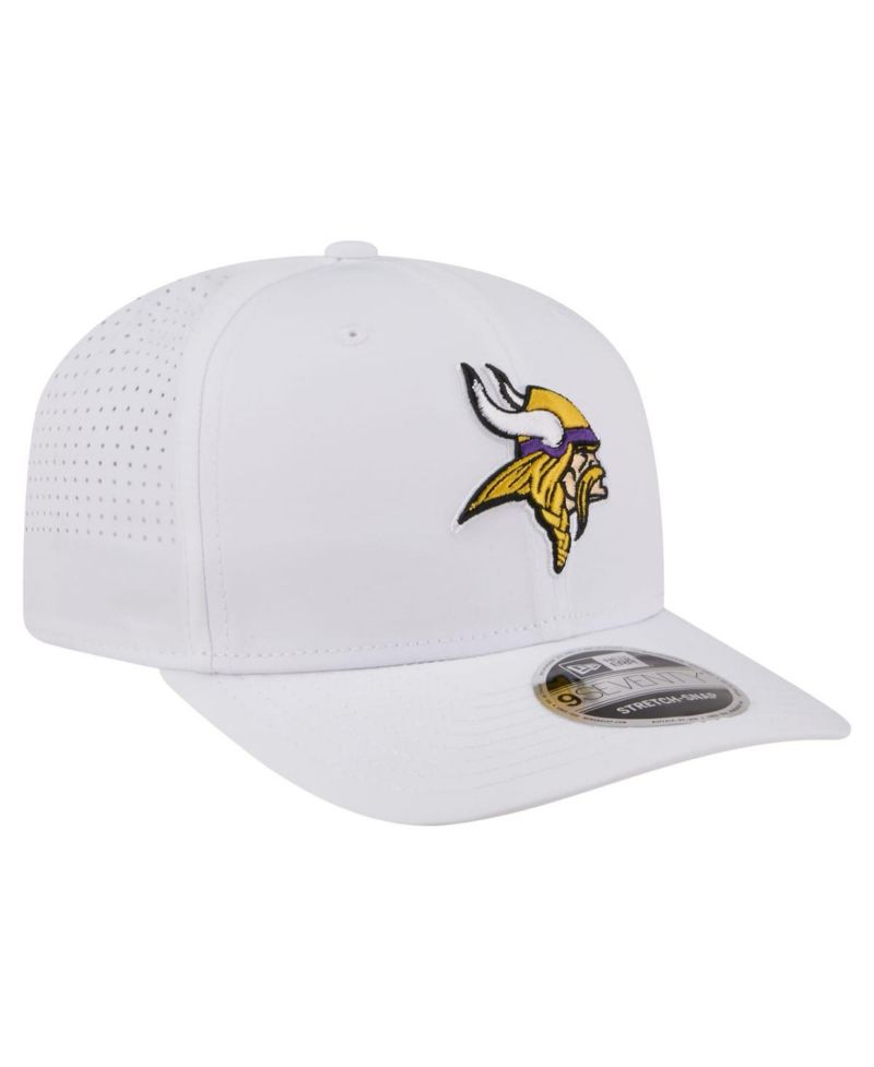 Men's White Minnesota Vikings Name Plate 9SEVENTY Adjustable Hat