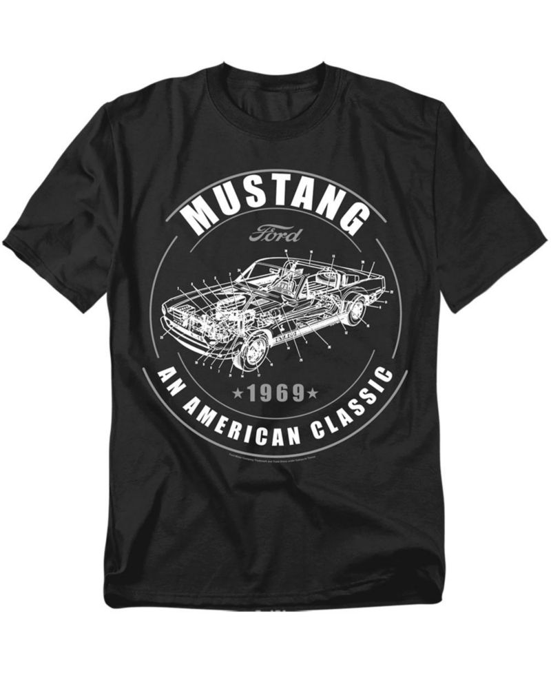 Men's American Classic Black T-Shirt