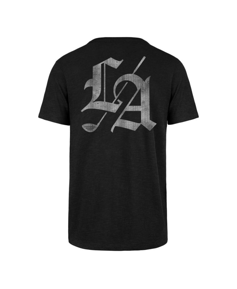 Men's Black TGL Los Angeles Golf Club Backer Scrum T-Shirt
