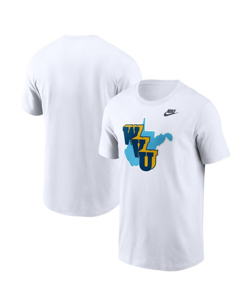 Men's White West Virginia Mountaineers 1965 Throwback T-Shirt