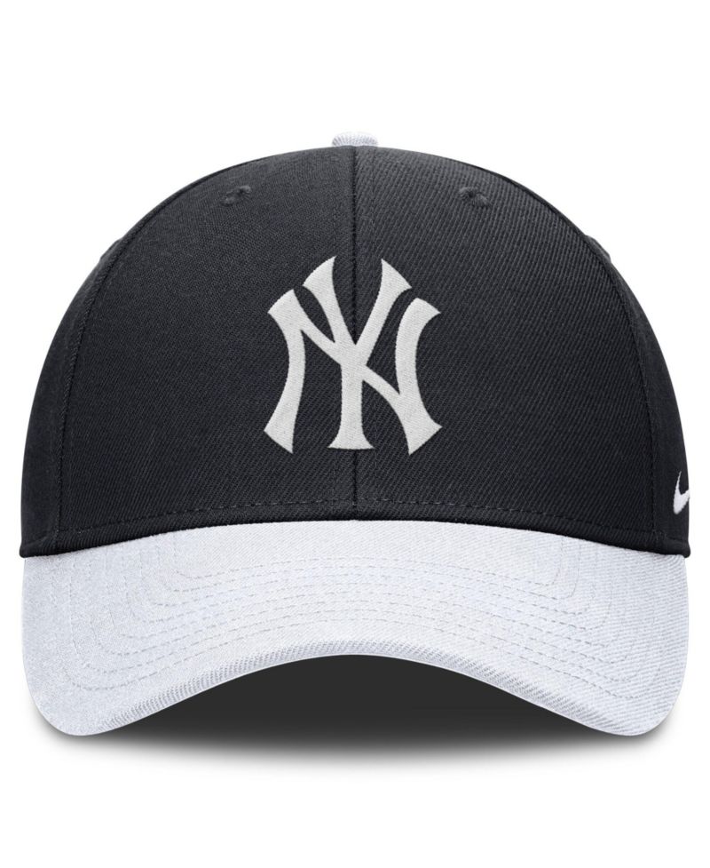Men's Navy/White New York Yankees Dri-FIT Club Adjustable Hat