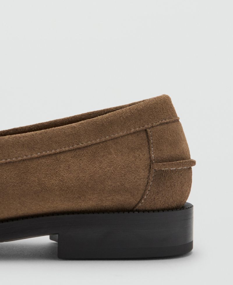 Men's Split Leather Moccasins