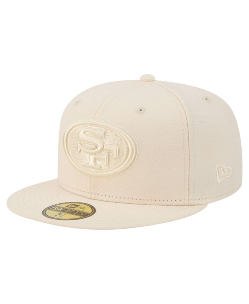 Men's Cream San Francisco 49ers Color Pack 59FIFTY Fitted Hat