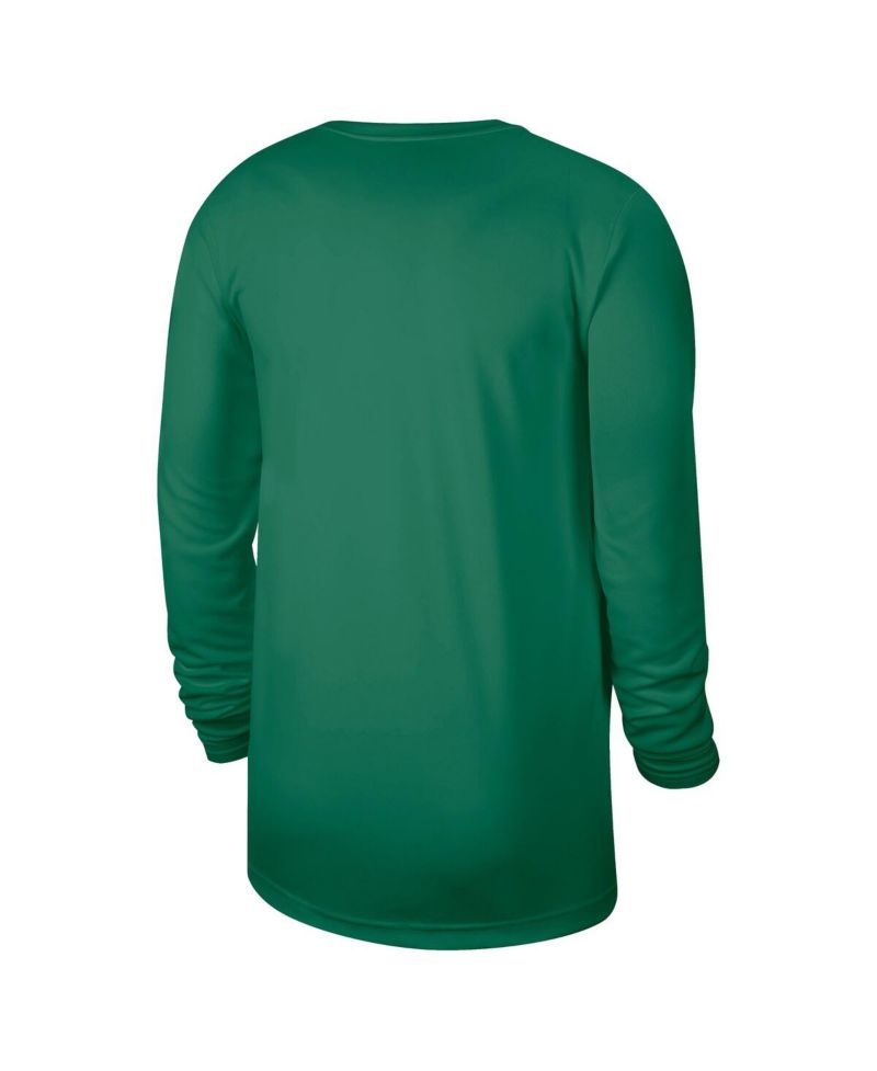Men's Kelly Green Boston Celtics 2025/26 On-Court Flare Dri-FIT Practice Long Sleeve Tri-Blend T-Shirt