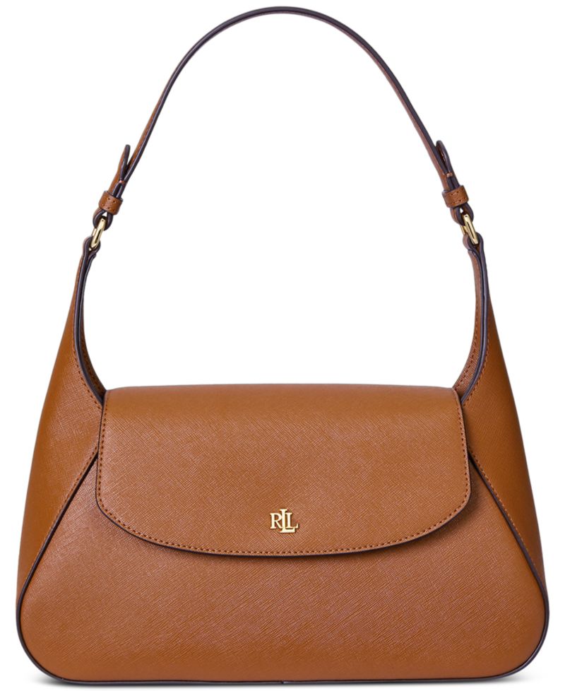 Schylar Crosshatch Leather Small Slim Shoulder Bag