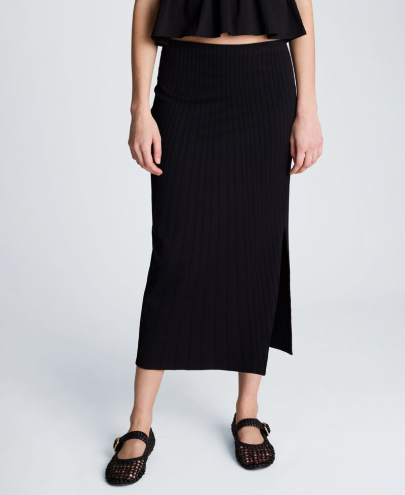 Women's Pull-On Midi Skirt
