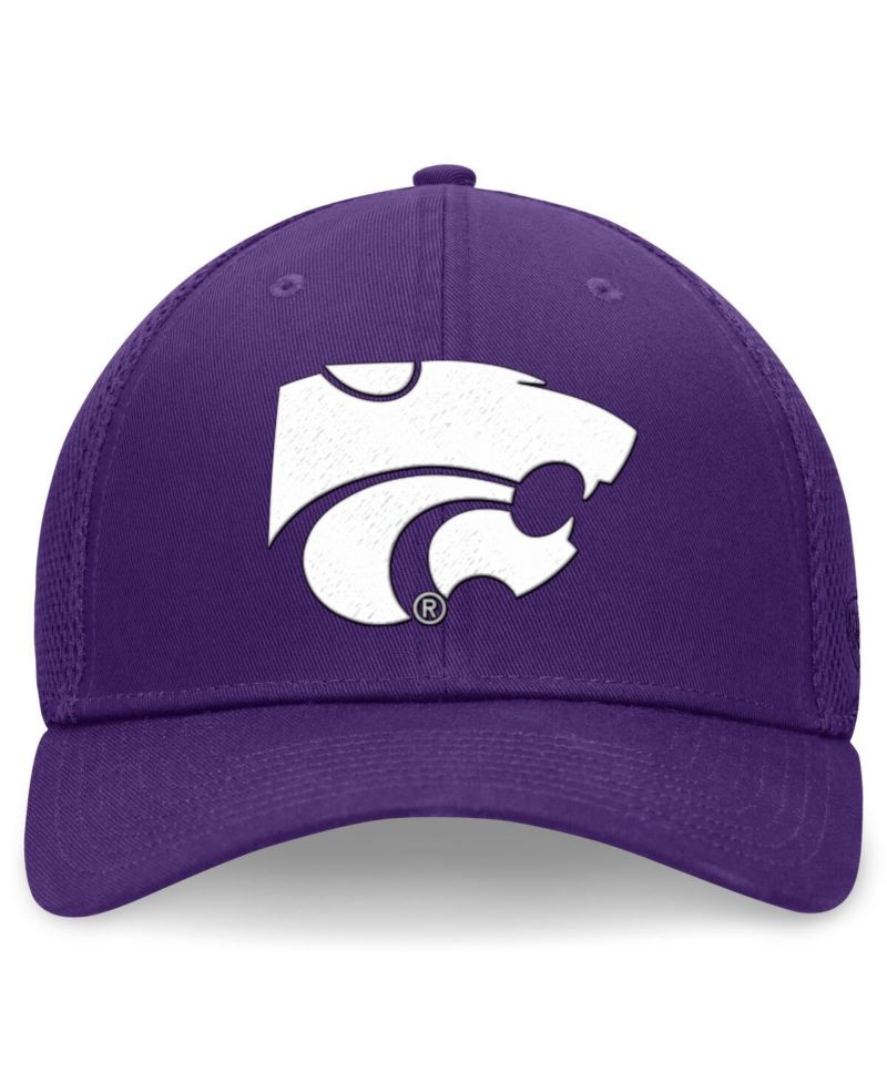 Men's Purple Kansas State Wildcats Spacer Flex Hat