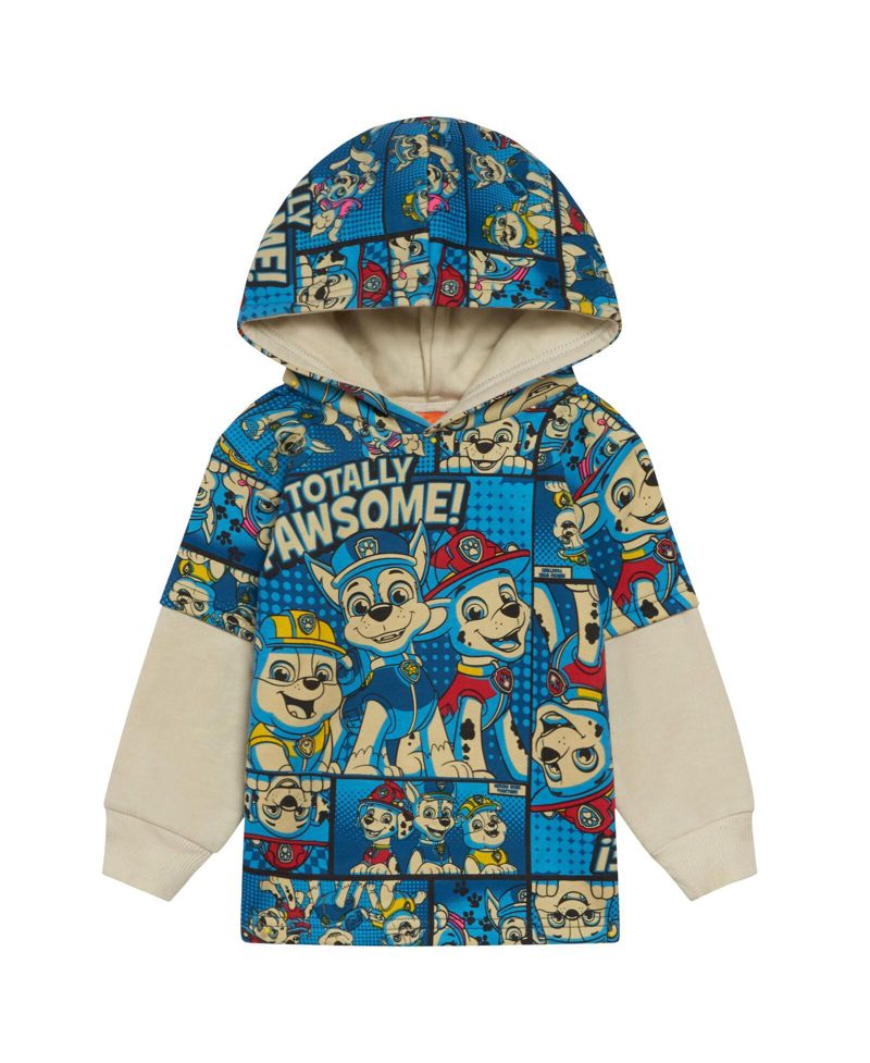 Boys Fleece 2fer Pullover Hoodie and Jogger Pants Outfit Set