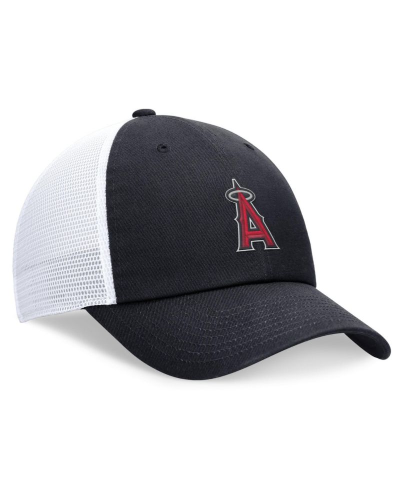 Men's Navy Los Angeles Angels Club Trucker Adjustable Hat