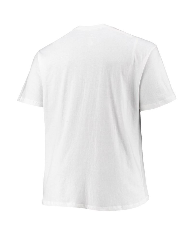 Men's White Cincinnati Bengals Big and Tall City Pride T-shirt