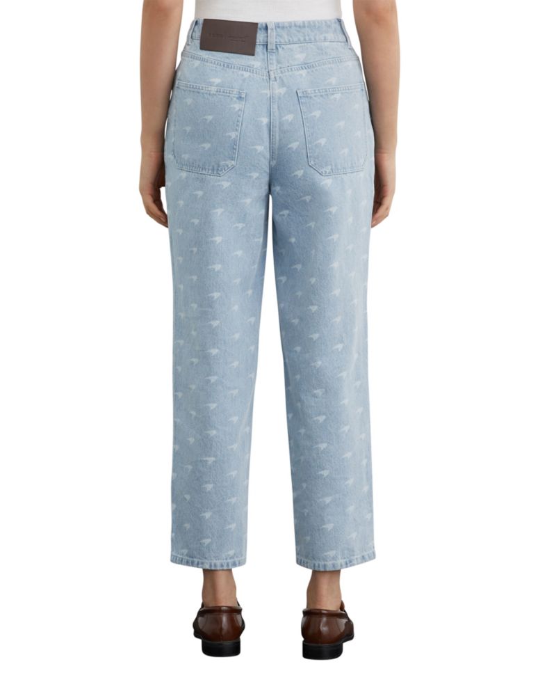 Women's Clairo High-Waisted Straight-Leg Jeans
