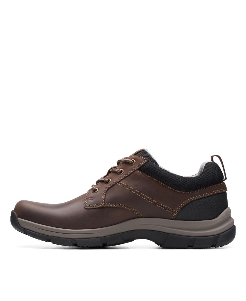 Men's Collection Walpath Leather Low Top Lace Up Sneaker