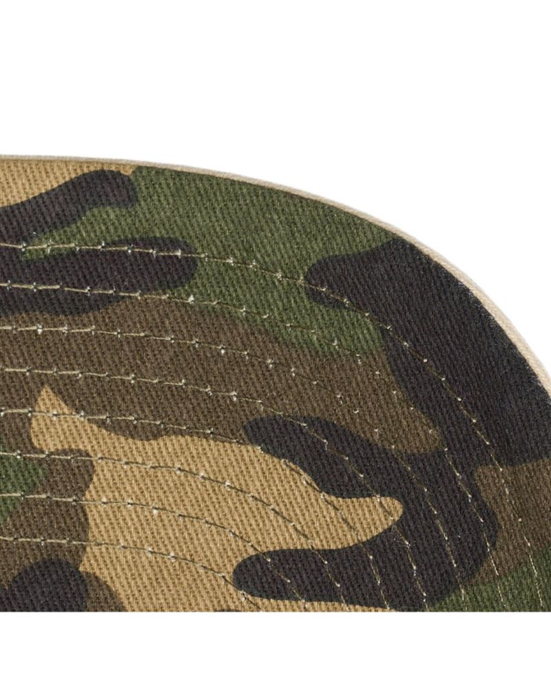 Men's and Women's Cream Colorado Rockies Camo Logo Pro Crown Snapback Hat