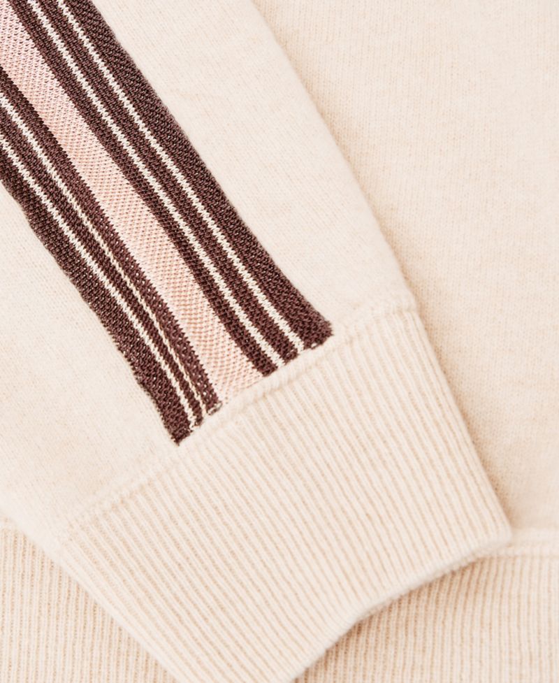 Women's Carli Wool-Cashmere Side-Stripe Jumper