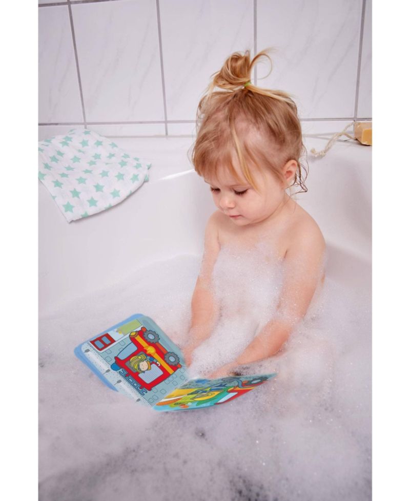 Fire Brigade Color-Changing Firefighting Bath Book
