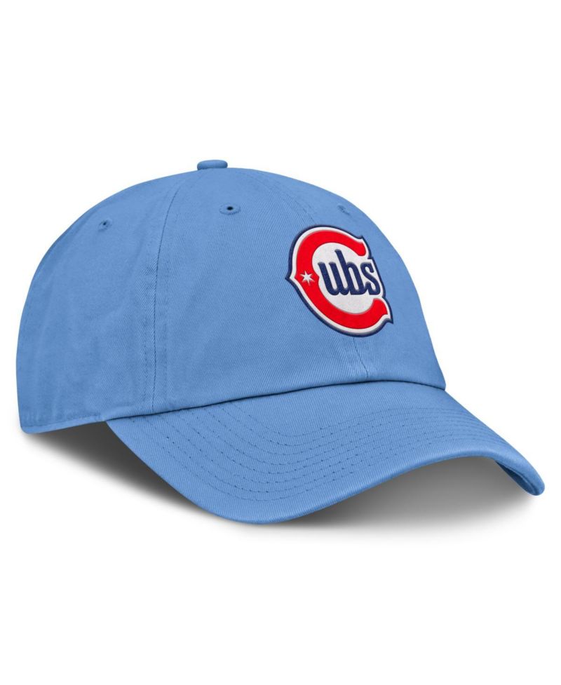 Men's Light Blue Chicago Cubs Club Adjustable Hat