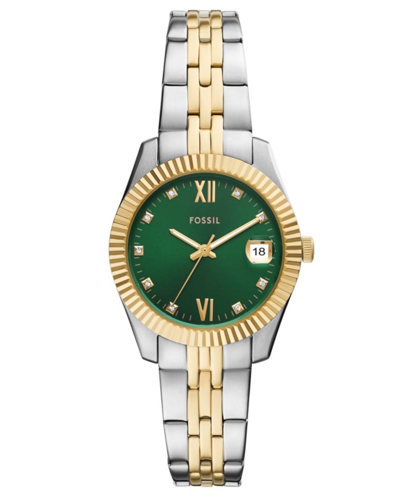 Women's Scarlette Three-Hand Date Two-Tone Stainless Steel Watch, 32mm