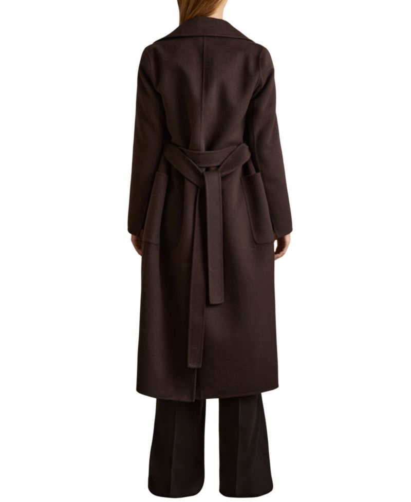 Women's Wool-Blend Double-Breasted Blindseam Coat