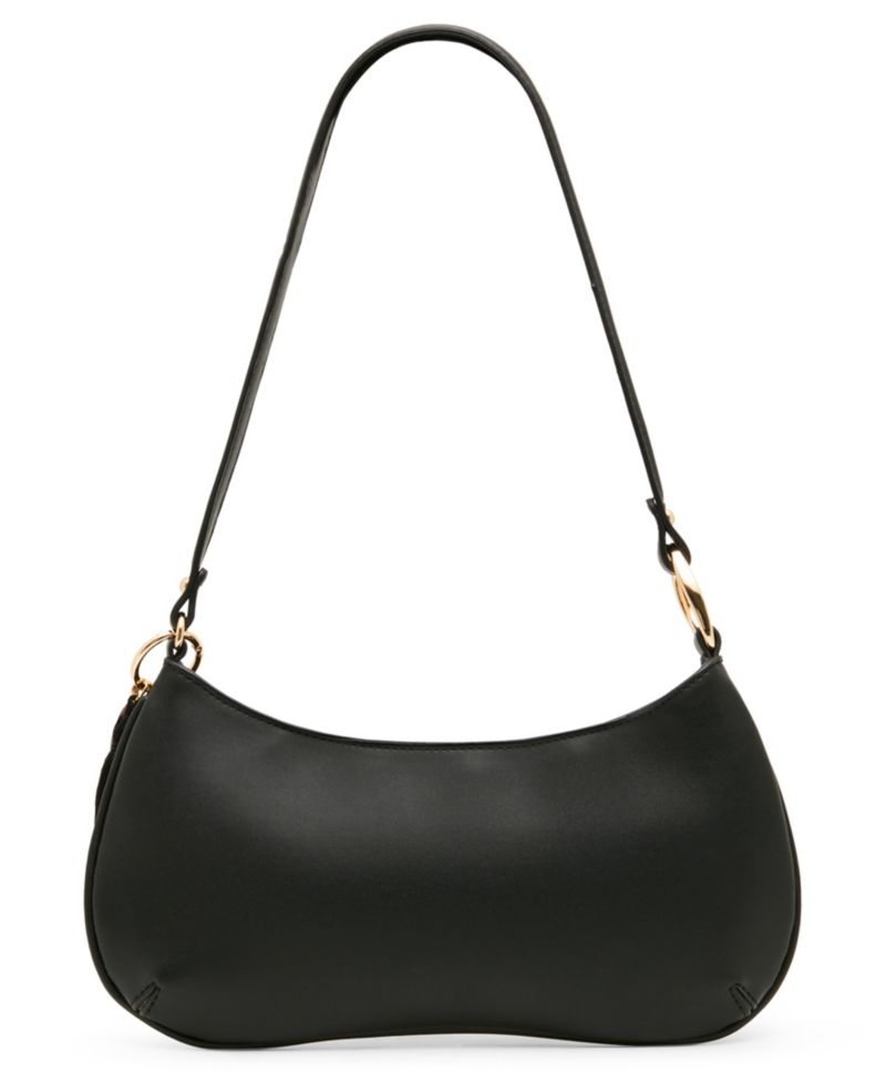 Sabine Pebbled and Tassled Small Shoulder Handbag