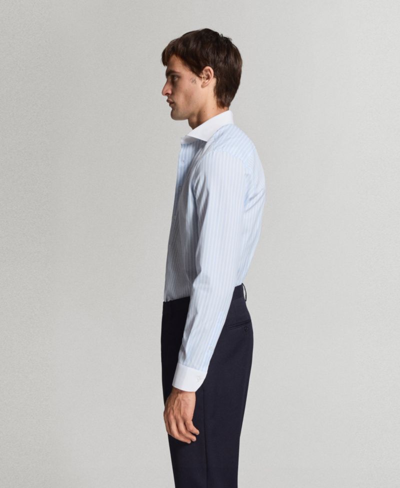 Men's Cotton Striped Shirt