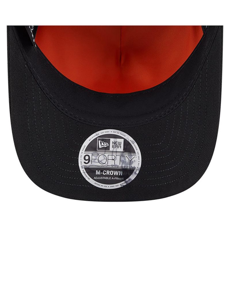 x Alpha Men's Industries Black Washington Commanders A-Frame 9FORTY Adjustable Hat