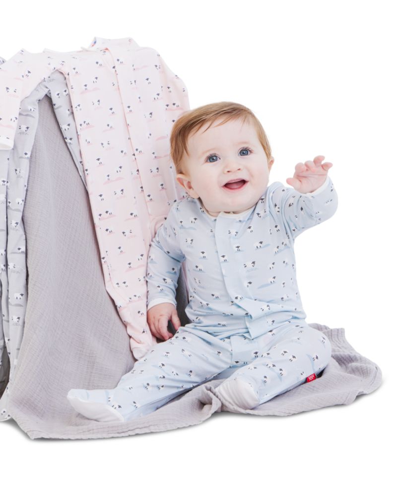 Baby Boys' Baa Baa Baby Long-Sleeve Coverall