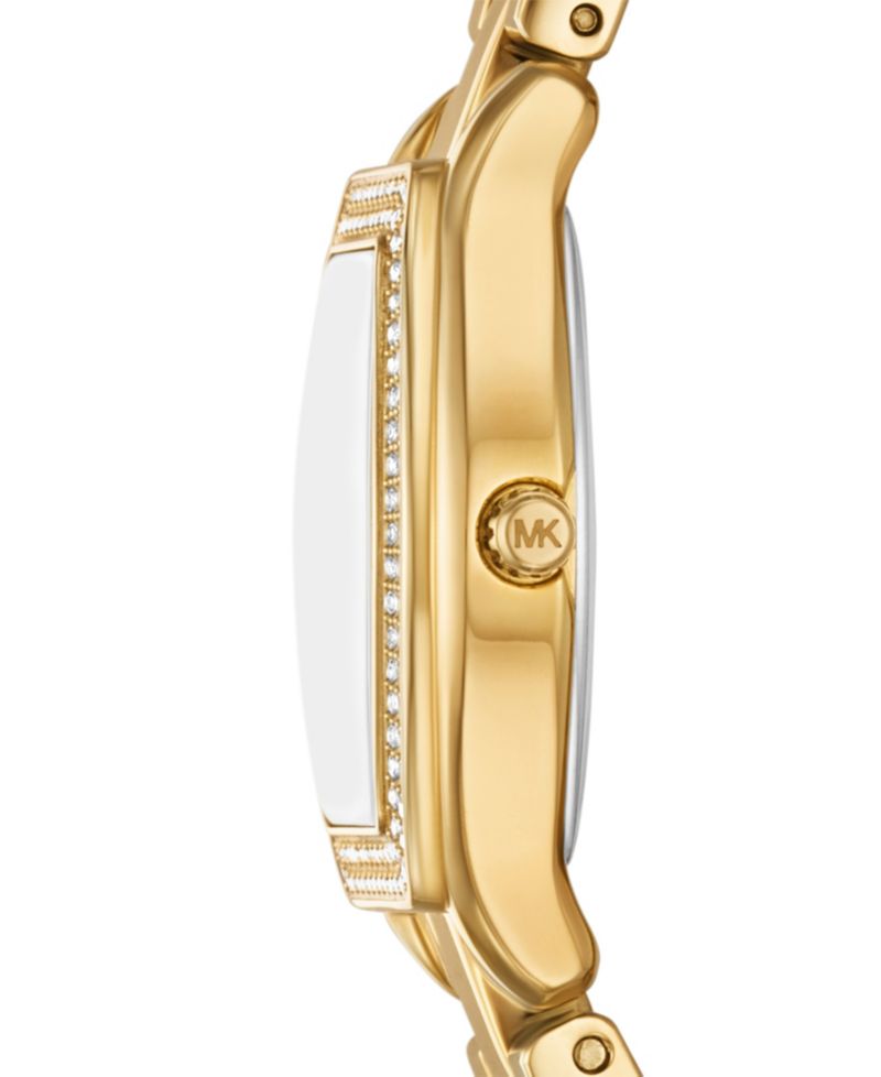 MICHAEL Women's Chelsea Three-Hand Gold-Tone Stainless Steel Watch 25mm