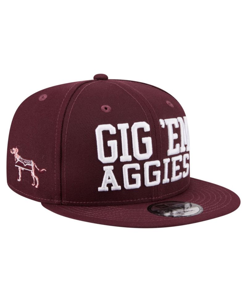 Men's Maroon Texas A&M Aggies Go Team 9FIFTY Snapback Hat