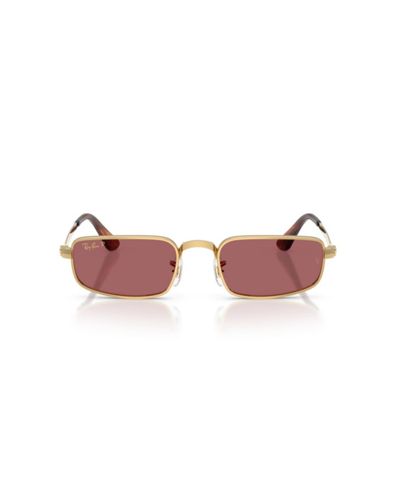 Unisex Rectangle Polarized Sunglasses, RB3927