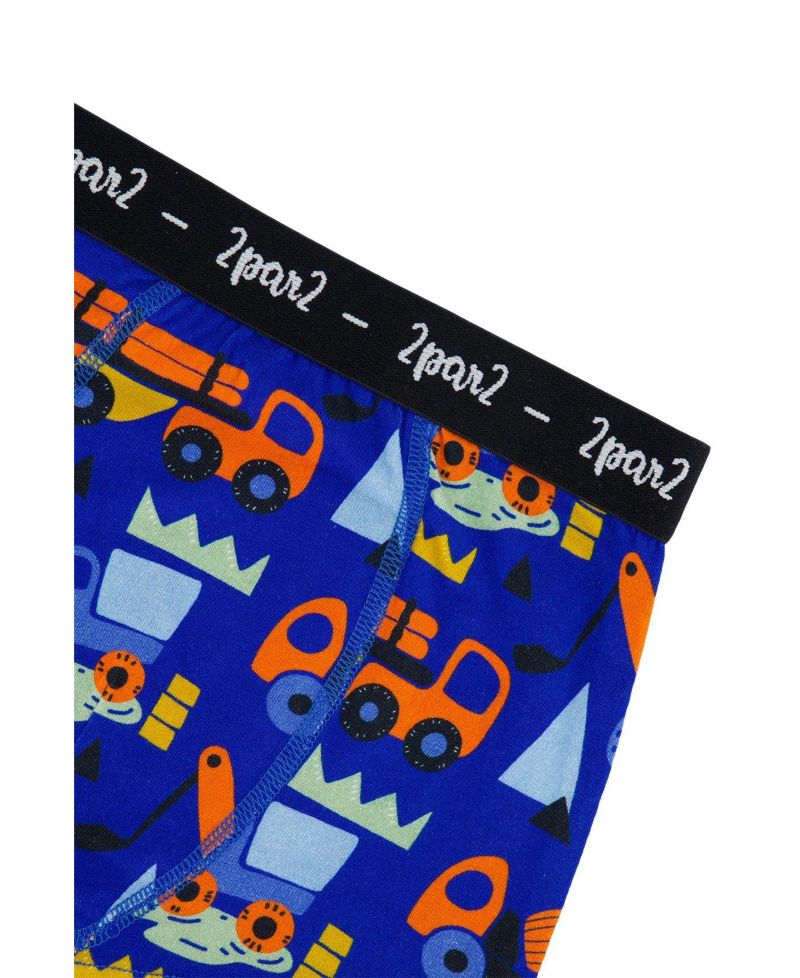 Little and Big Boy (2-5)Boxer Pack Of 3 Holiday Prints