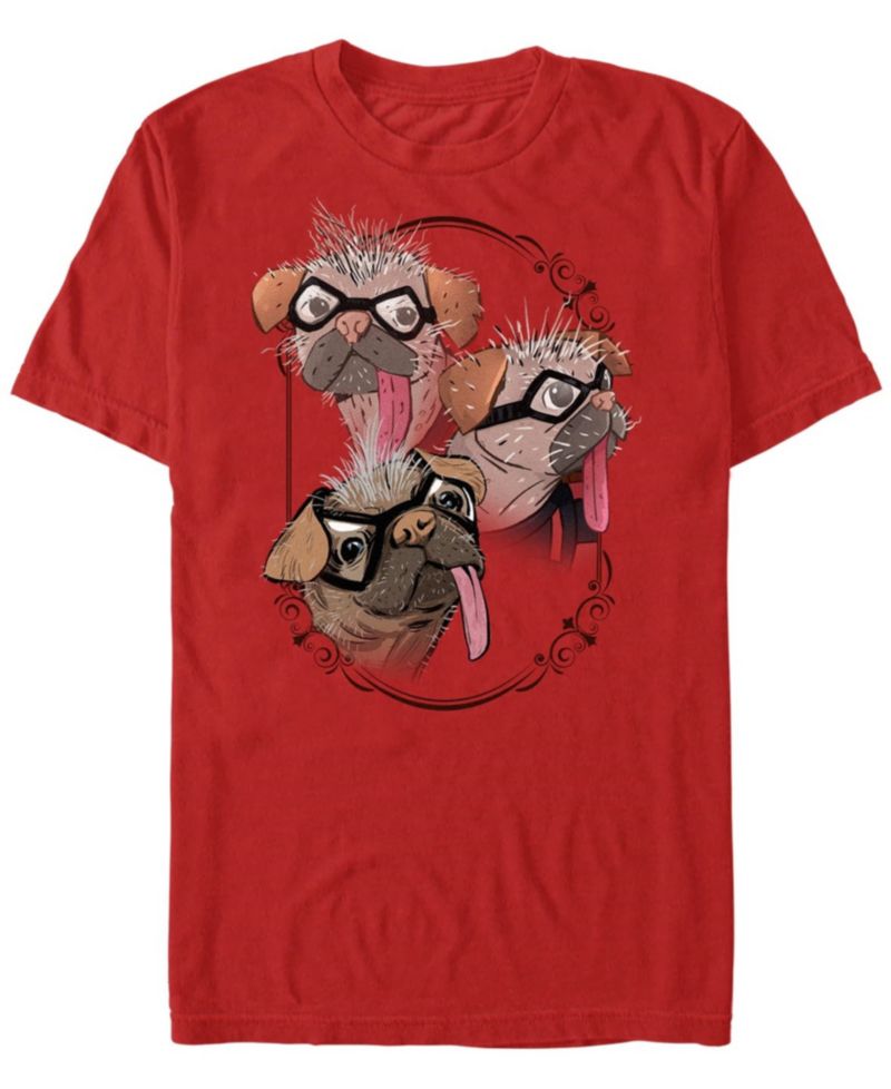 Men's Dogpool Three Faces Short Sleeve T-Shirt