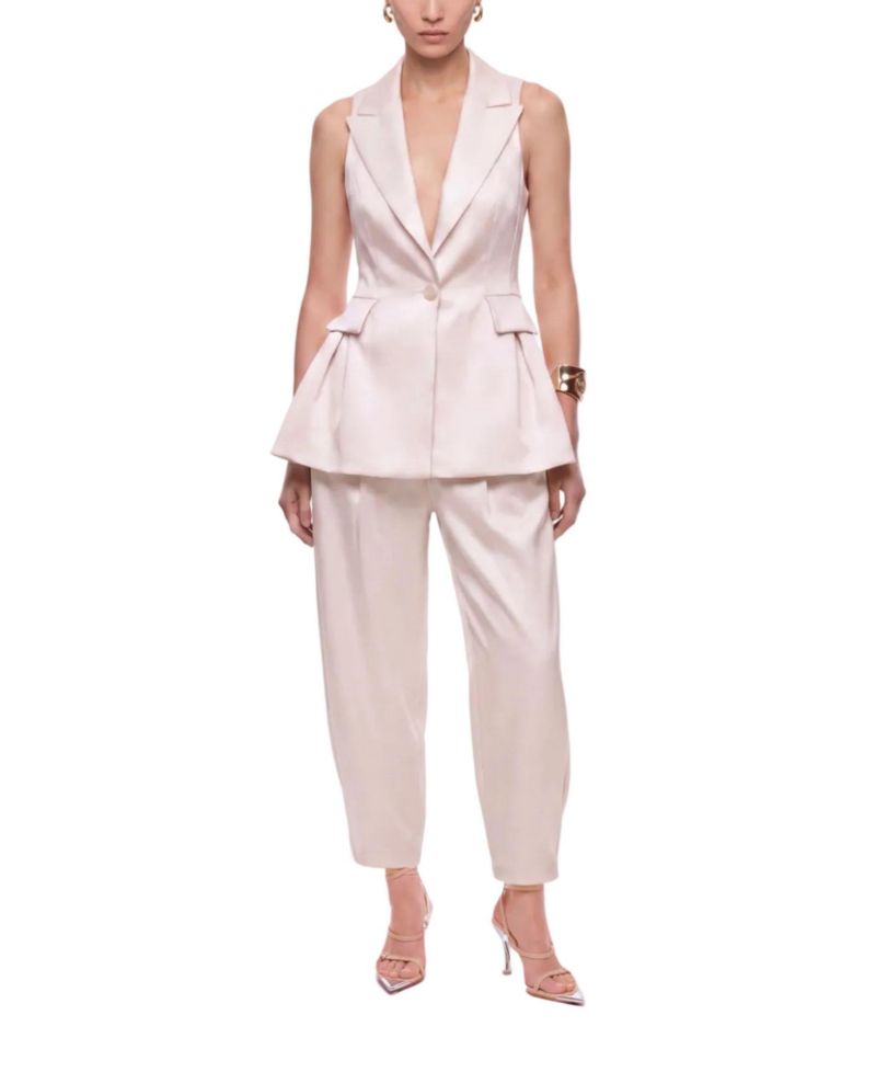 Women's High Waist Balloon Leg Trousers