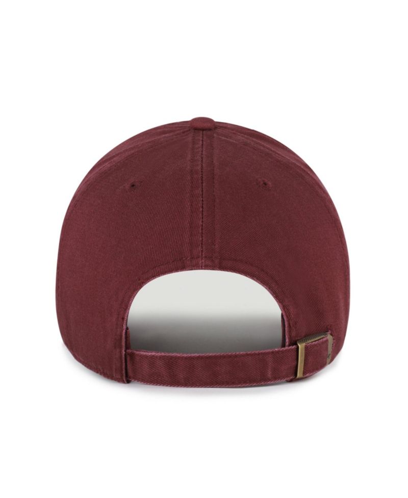 Men's '47 Maroon Mississippi State Bulldogs Vault Clean Up Adjustable Hat