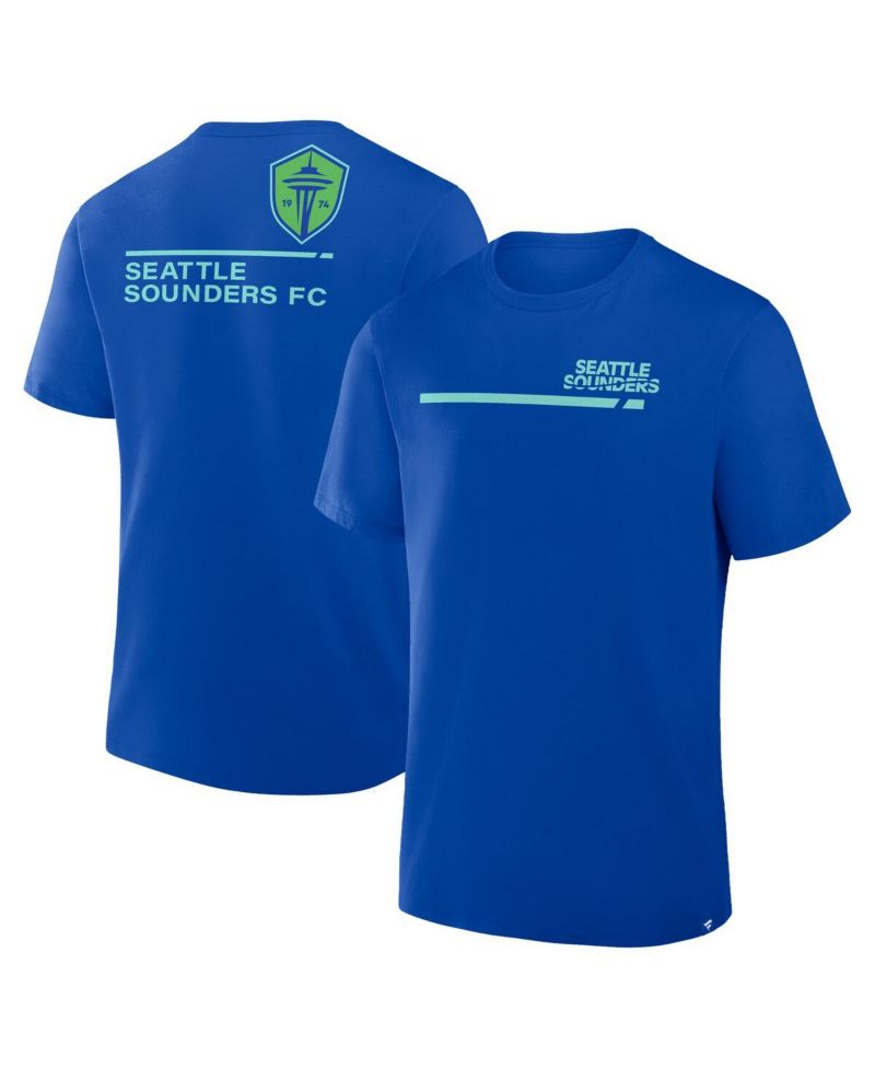 Men's Blue Seattle Sounders FC Corner Kick Legacy T-Shirt