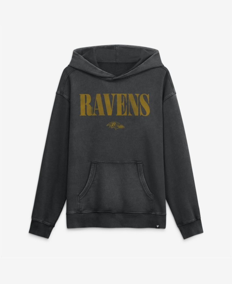 Men's Baltimore Ravens French Terry Relaxed Intense Rivalry Hoodie