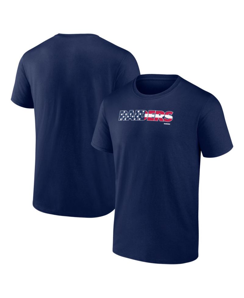 Men's Navy Las Vegas Raiders Americana T-Shirt