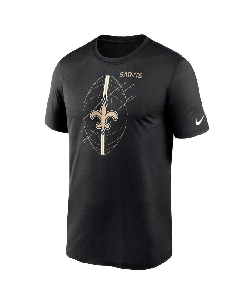 Men's Black New Orleans Saints Legend Icon Performance T-shirt