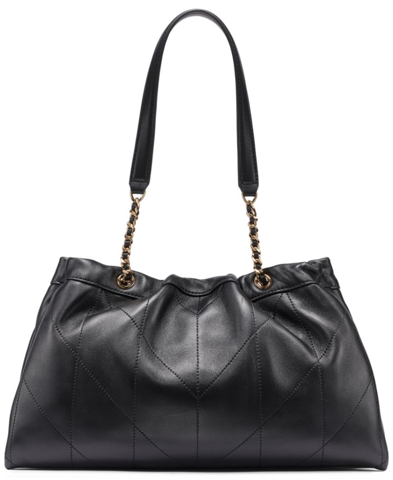 Amandine Leather Medium Shoulder Handbag