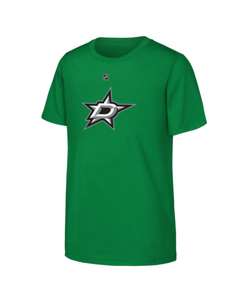 Big Boys and Girls Kelly Green Dallas Stars Primary Logo T-Shirt