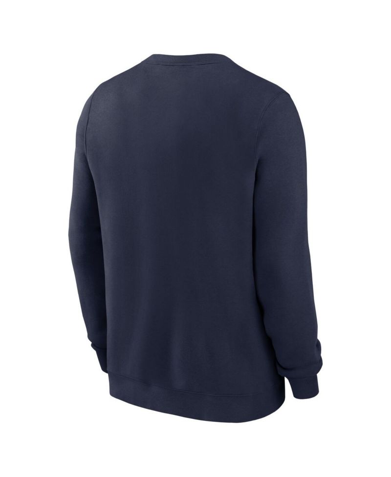 Men's Navy Dallas Cowboys Club Pullover Sweatshirt