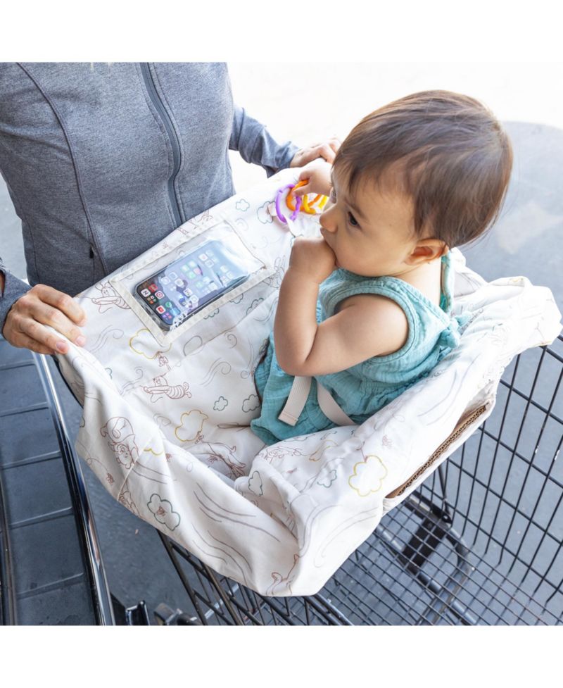 Disney Baby Shopping Cart and High Chair Cover, Winnie the Pooh