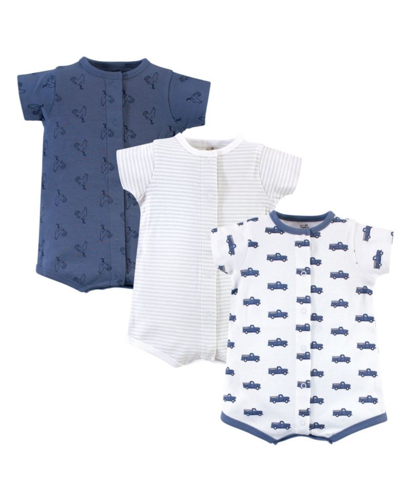 Baby Boys Natural Cotton Jumpsuits