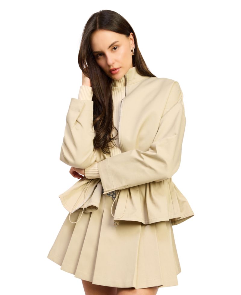 Women's Annie Zipper Front Collared Jacket