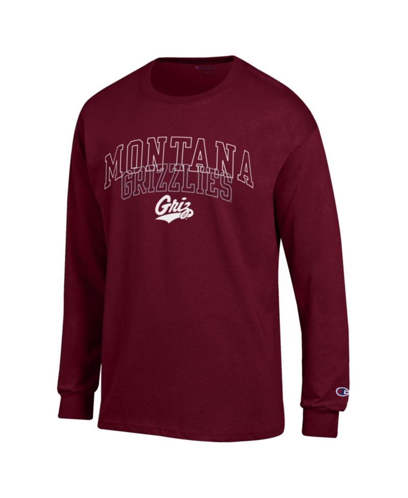 Men's Montana Grizzlies Classic Fit Long-Sleeve T-Shirt