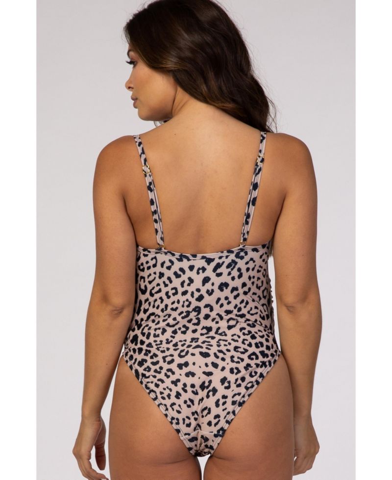 Women's Smocked One-Piece Swimsuit