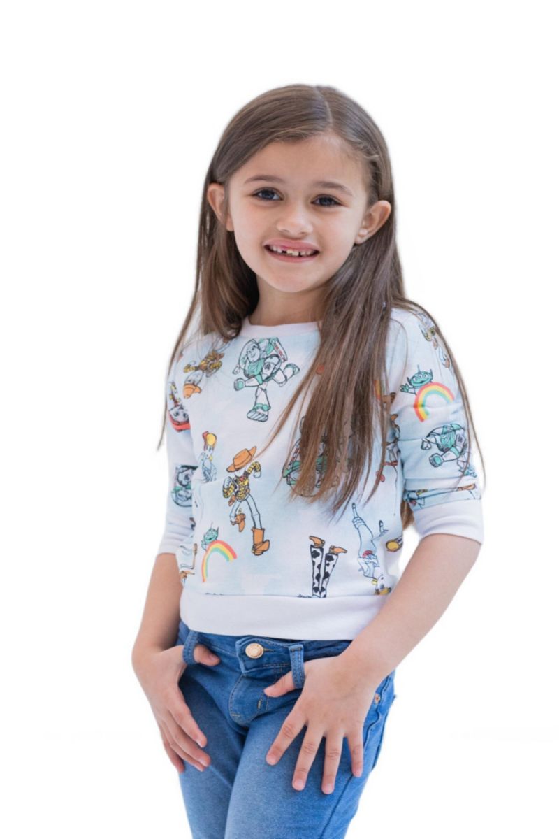 Girls' Pullover Sweatshirt