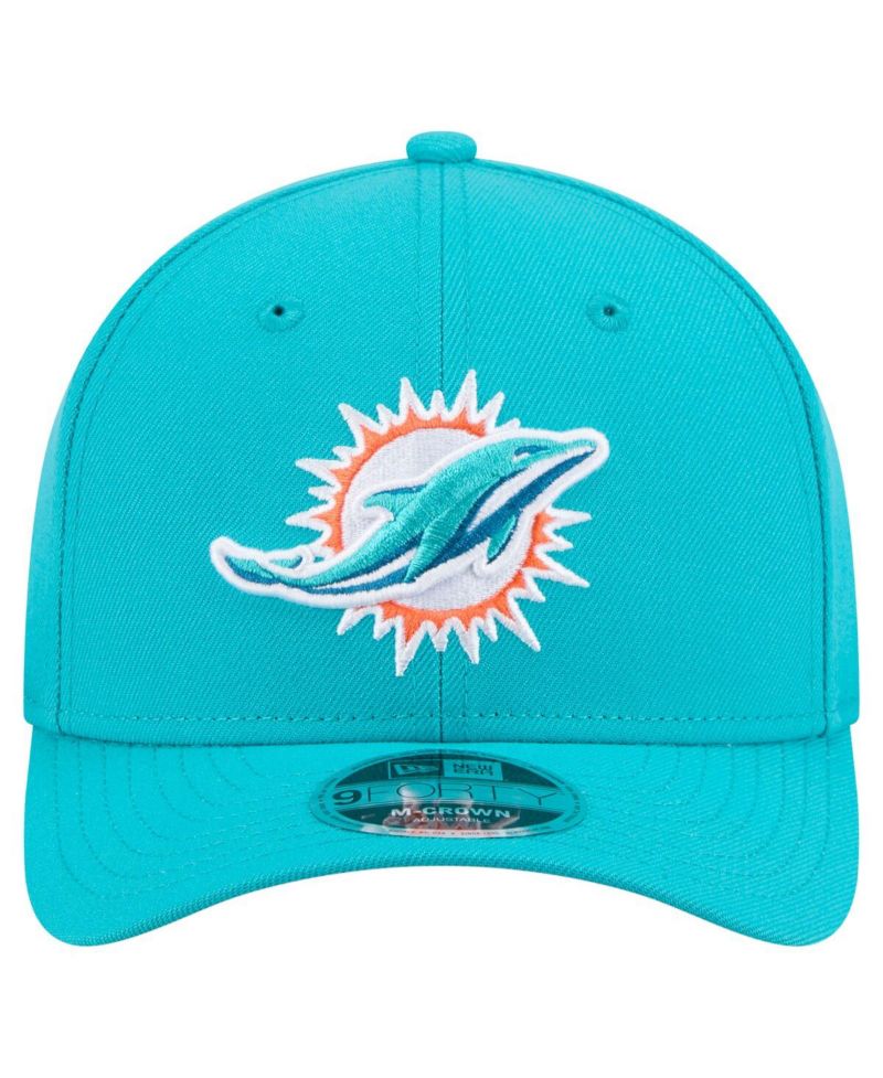 Men's Aqua Miami Dolphins Team Collection 9FORTY M-Crown Adjustable Hat