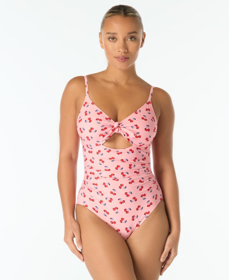 Women's V-Neck One-Piece Swimsuit