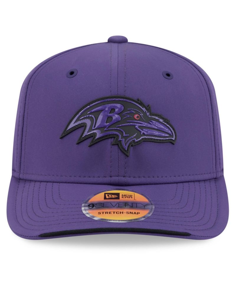 Men's Purple Baltimore Ravens 2026 Sideline 9SEVENTY Adjustable Hat